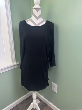 Torrid Black 3/4 Sleeve Scoop Neck Tunic torrid 2